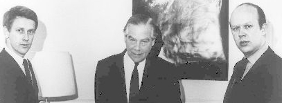 The Swedish Ambassador Gunnar Hagglof in Paris supported MONUMENT 1967.